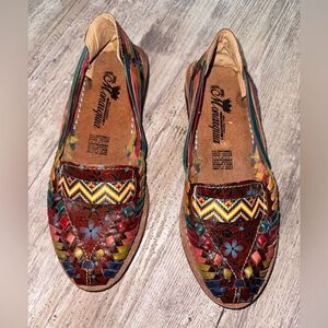 Monarquia handmade huaraches NWOT sz 4/6.5